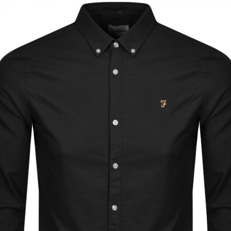 Alternative Image for ProductFarah Vintage Brewer Shirt Black2